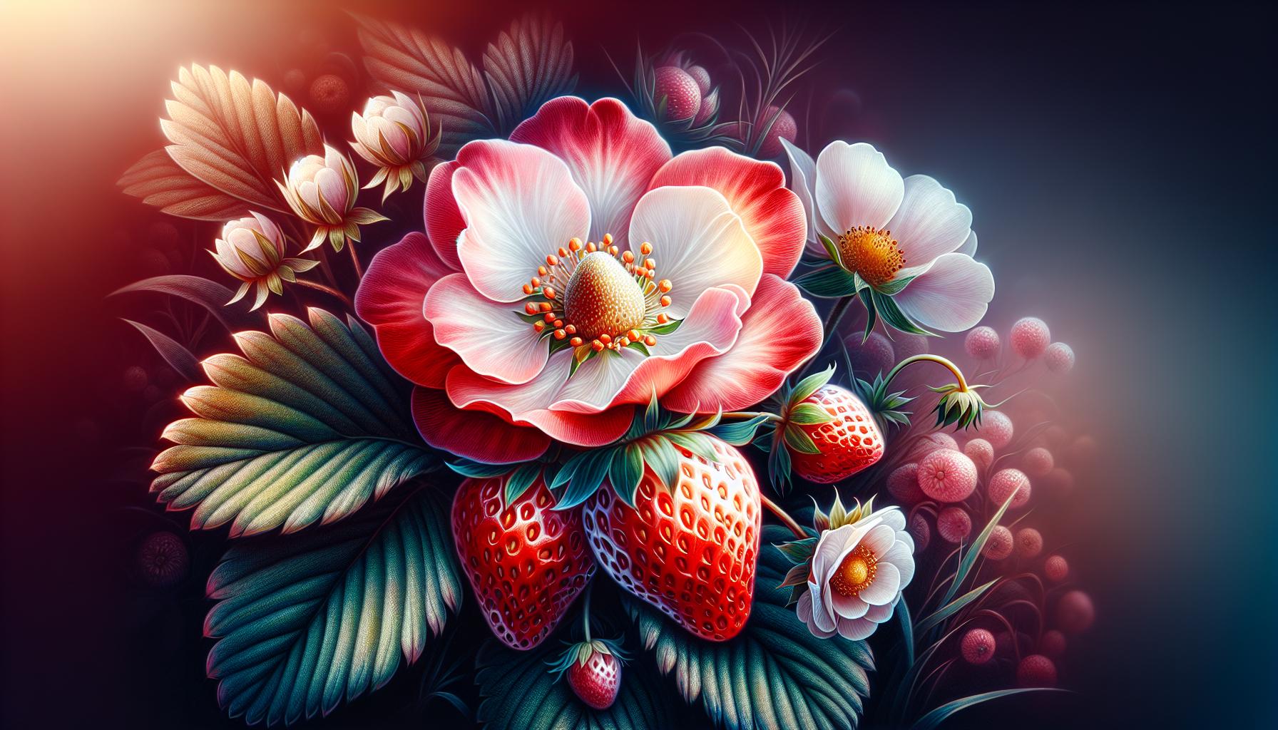 ストロベリーキャンドル