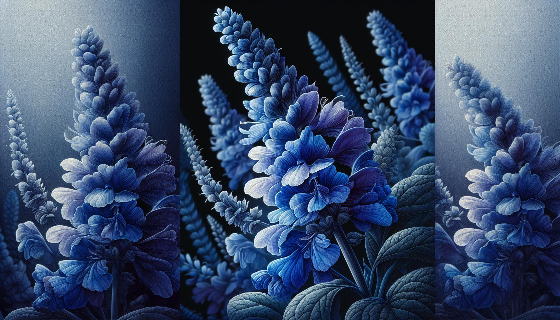 サルビア［青］