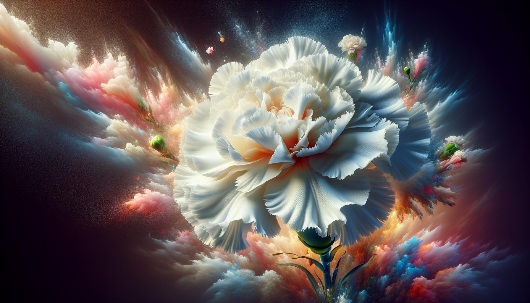 カーネーション［白］