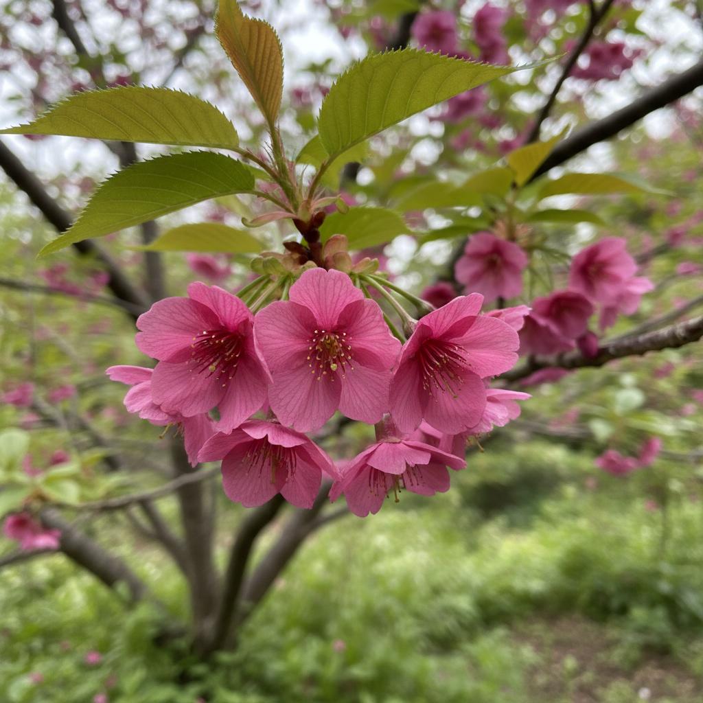 カンヒザクラ 画像
